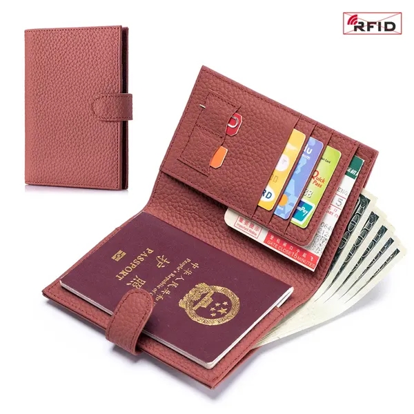 ON SALE! Rfid Passport Wallet-Genuine Leather - ON SALE! Rfid Passport Wallet-Genuine Leather - Image 9 of 13