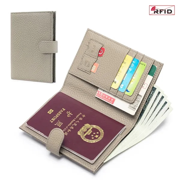 ON SALE! Rfid Passport Wallet-Genuine Leather - ON SALE! Rfid Passport Wallet-Genuine Leather - Image 10 of 13