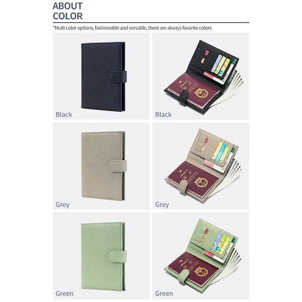 ON SALE! Rfid Passport Wallet-Genuine Leather - ON SALE! Rfid Passport Wallet-Genuine Leather - Image 12 of 13