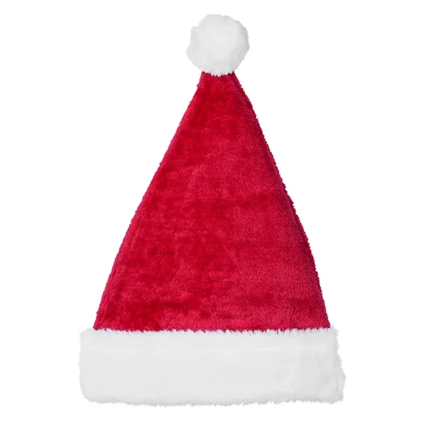 Holiday Christmas Plush Santa Hat - Holiday Christmas Plush Santa Hat - Image 1 of 2