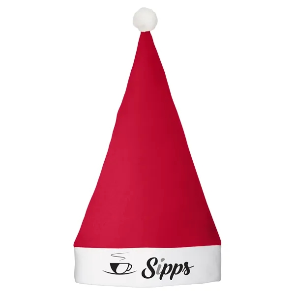 Holiday Christmas Felt Santa Hat - Holiday Christmas Felt Santa Hat - Image 0 of 2