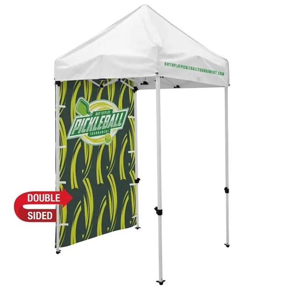 5' Economy Tent Full Wall (Dye Sublimated, Double-Sided) - 5' Economy Tent Full Wall (Dye Sublimated, Double-Sided) - Image 2 of 2