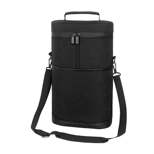 Wine Tote Insulated Cooler Carrying Bag Storage Bracket - Wine Tote Insulated Cooler Carrying Bag Storage Bracket - Image 3 of 5
