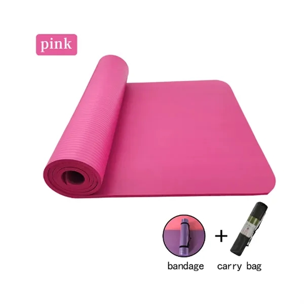 Yoga Mat Non Slip Environmentally Friendly Fitness Exercise - Yoga Mat Non Slip Environmentally Friendly Fitness Exercise - Image 2 of 7