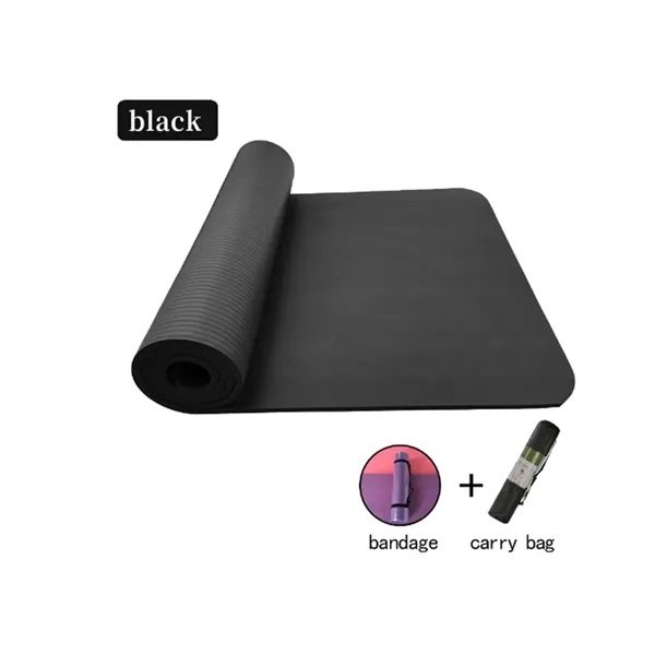 Yoga Mat Non Slip Environmentally Friendly Fitness Exercise - Yoga Mat Non Slip Environmentally Friendly Fitness Exercise - Image 4 of 7
