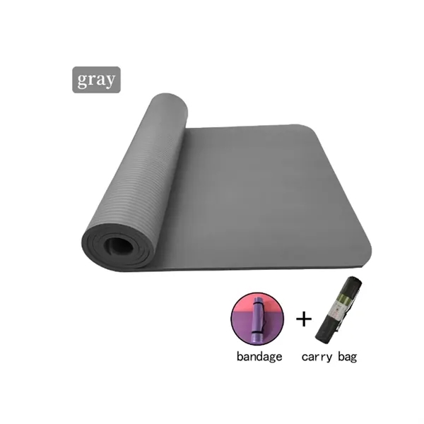 Yoga Mat Non Slip Environmentally Friendly Fitness Exercise - Yoga Mat Non Slip Environmentally Friendly Fitness Exercise - Image 5 of 7