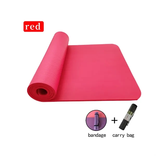 Yoga Mat Non Slip Environmentally Friendly Fitness Exercise - Yoga Mat Non Slip Environmentally Friendly Fitness Exercise - Image 6 of 7