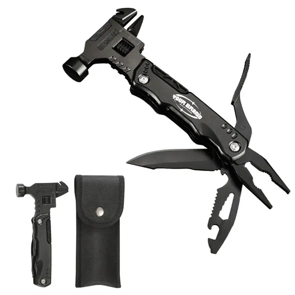 16In1 Multi-function Hammer Wrench Survival Camping Gear - 16In1 Multi-function Hammer Wrench Survival Camping Gear - Image 0 of 4