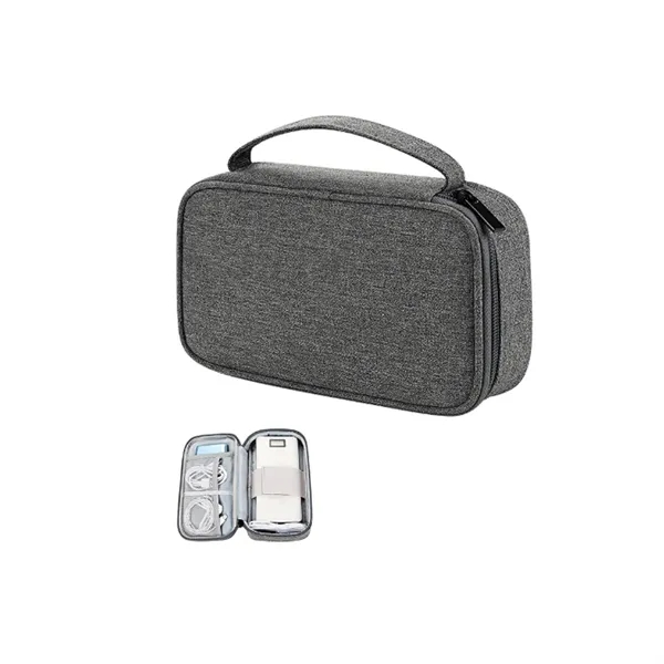 Electronics  Travel Case Charger Cable Storage Bag - Electronics  Travel Case Charger Cable Storage Bag - Image 6 of 9