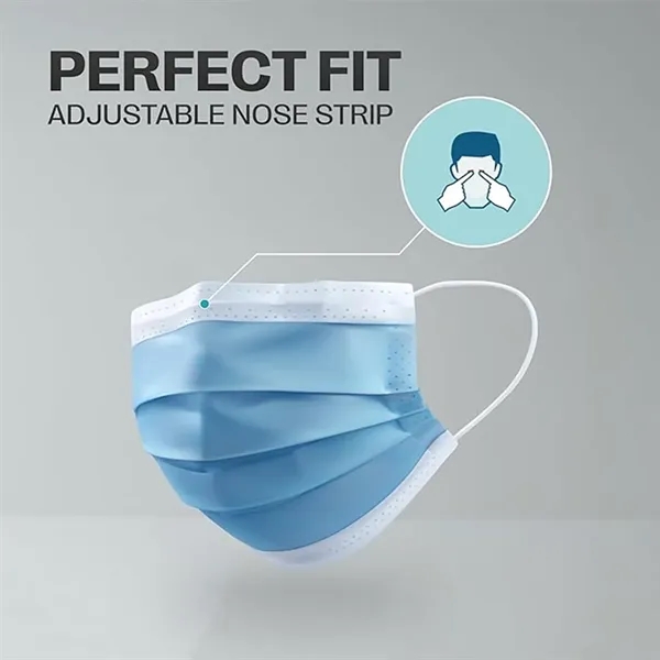 Comfortable Safe Effective Wear Disposable Adult Face Mask - Comfortable Safe Effective Wear Disposable Adult Face Mask - Image 3 of 4