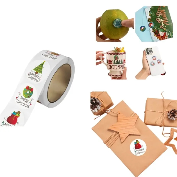 500Pcs/Roll Custom Self Adhesive Labels Stickers - 500Pcs/Roll Custom Self Adhesive Labels Stickers - Image 0 of 7