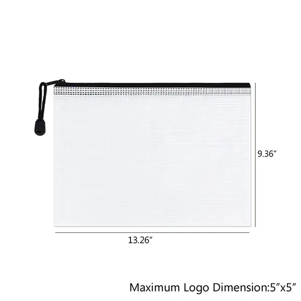Gridding Waterproof Zip Bag - Gridding Waterproof Zip Bag - Image 1 of 1