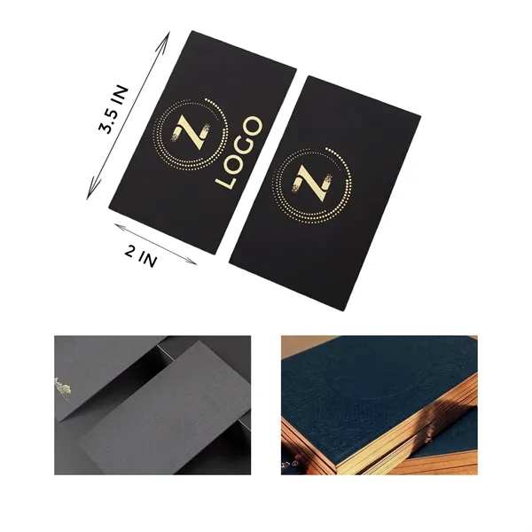 Black Card With Gold Foil Business - Black Card With Gold Foil Business - Image 0 of 0