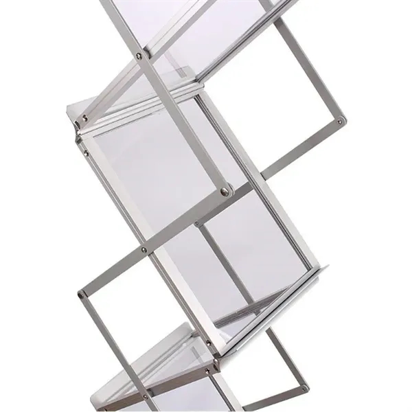Brochure Holder Stand, Metal Flyer Display stand for Events - Brochure Holder Stand, Metal Flyer Display stand for Events - Image 3 of 5
