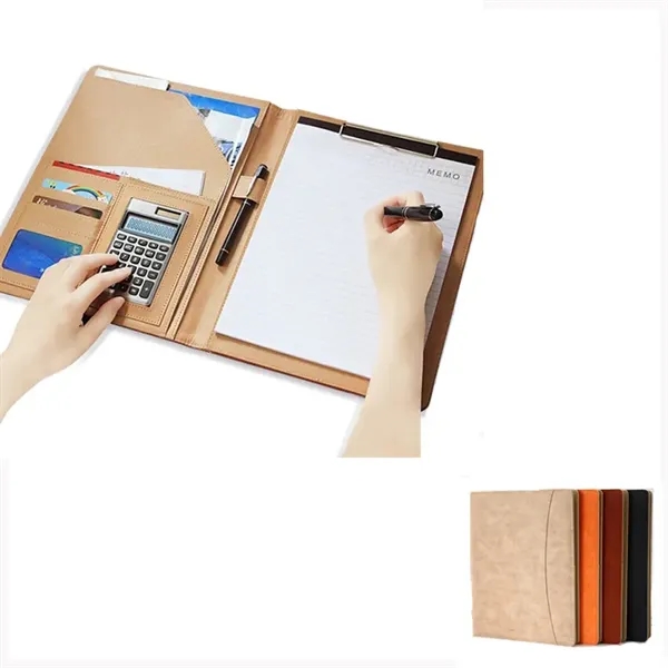 A4 Conference Folder Soft Leather Portfolio Organiser - A4 Conference Folder Soft Leather Portfolio Organiser - Image 0 of 0