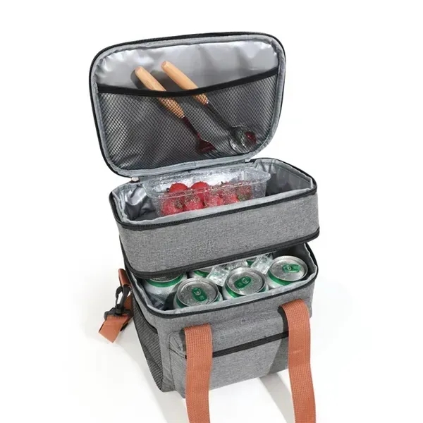 Insulated Tote Cooler Bag - Insulated Tote Cooler Bag - Image 2 of 3