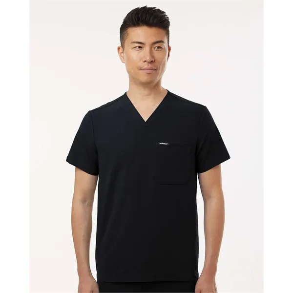 Jaanuu Holmes Everyday 1-Pocket Scrub V-Neck Top - Jaanuu Holmes Everyday 1-Pocket Scrub V-Neck Top - Image 0 of 29