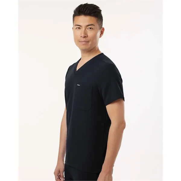 Jaanuu Holmes Everyday 1-Pocket Scrub V-Neck Top - Jaanuu Holmes Everyday 1-Pocket Scrub V-Neck Top - Image 5 of 29