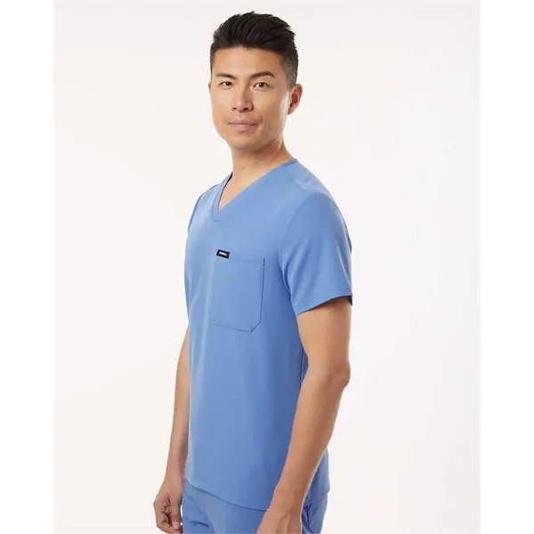 Jaanuu Holmes Everyday 1-Pocket Scrub V-Neck Top - Jaanuu Holmes Everyday 1-Pocket Scrub V-Neck Top - Image 17 of 29