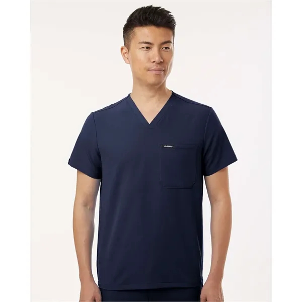 Jaanuu Holmes Everyday 1-Pocket Scrub V-Neck Top - Jaanuu Holmes Everyday 1-Pocket Scrub V-Neck Top - Image 22 of 29