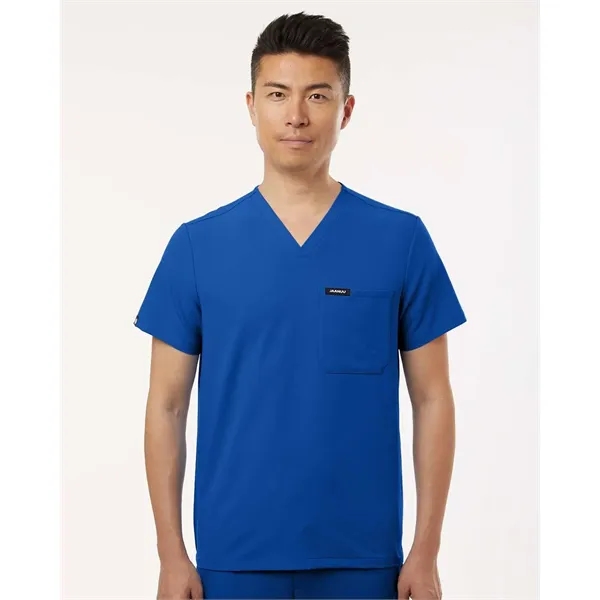 Jaanuu Holmes Everyday 1-Pocket Scrub V-Neck Top - Jaanuu Holmes Everyday 1-Pocket Scrub V-Neck Top - Image 28 of 29