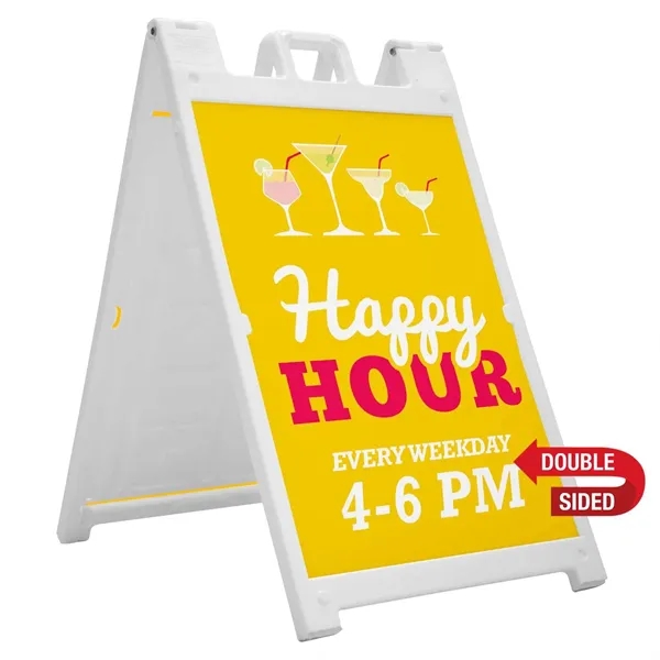 Signicade Deluxe A-Frame Kit (Double-Sided) - Signicade Deluxe A-Frame Kit (Double-Sided) - Image 0 of 3