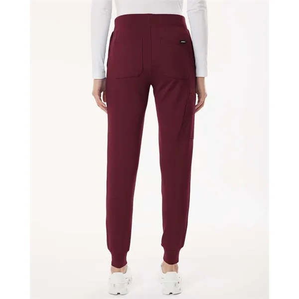Jaanuu Women's Rubi Ultrasoft Scrub Joggers - Petite Sizes - Jaanuu Women's Rubi Ultrasoft Scrub Joggers - Petite Sizes - Image 9 of 35