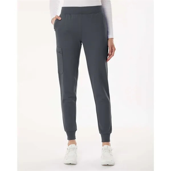 Jaanuu Women's Rubi Ultrasoft Scrub Joggers - Petite Sizes - Jaanuu Women's Rubi Ultrasoft Scrub Joggers - Petite Sizes - Image 16 of 35