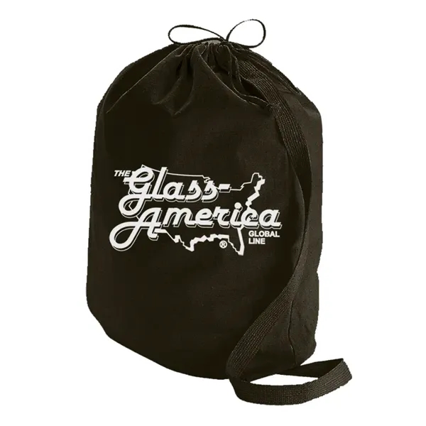 Canvas Drawstring Laundry Bag - Large - Canvas Drawstring Laundry Bag - Large - Image 4 of 4