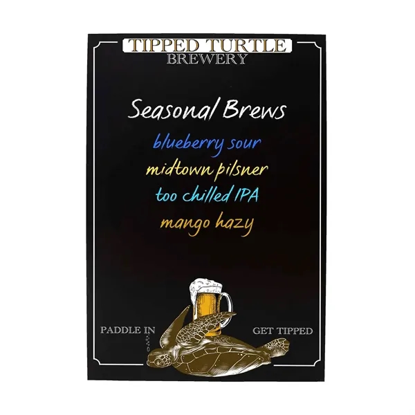 32" Deluxe A-frame Imprinted Chalkboard Insert - 32" Deluxe A-frame Imprinted Chalkboard Insert - Image 0 of 0