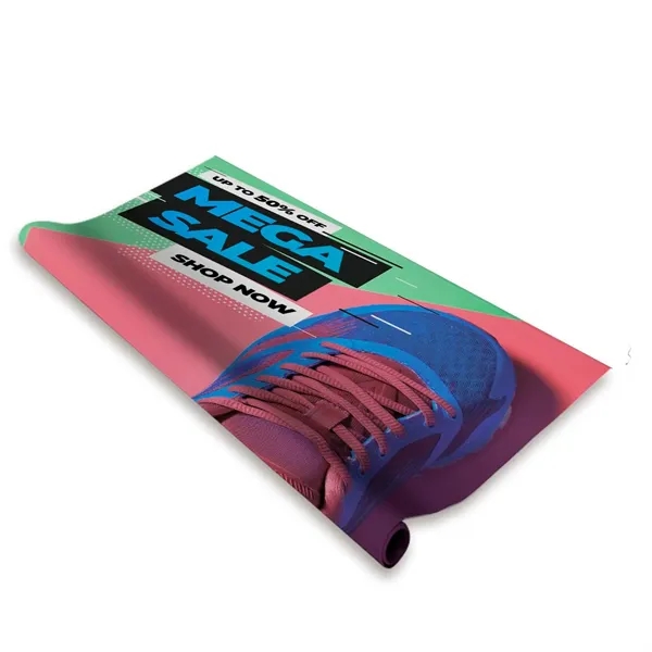 Custom Outdoor Flex Sign with Ballast Base Replacement Poster