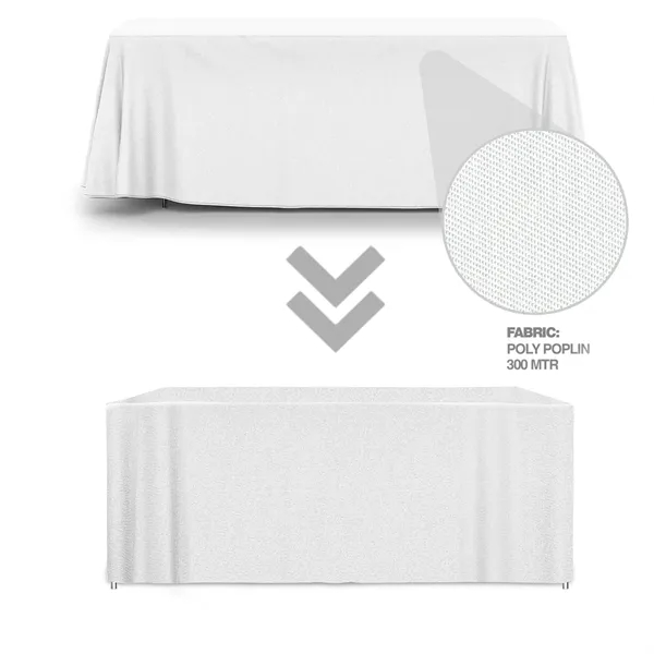 Convertible 8ft Drape to 6ft Fitted - Convertible 8ft Drape to 6ft Fitted - Image 1 of 2