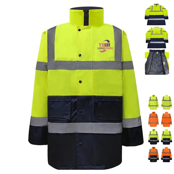 Reflective Waterproof Safety Jacket