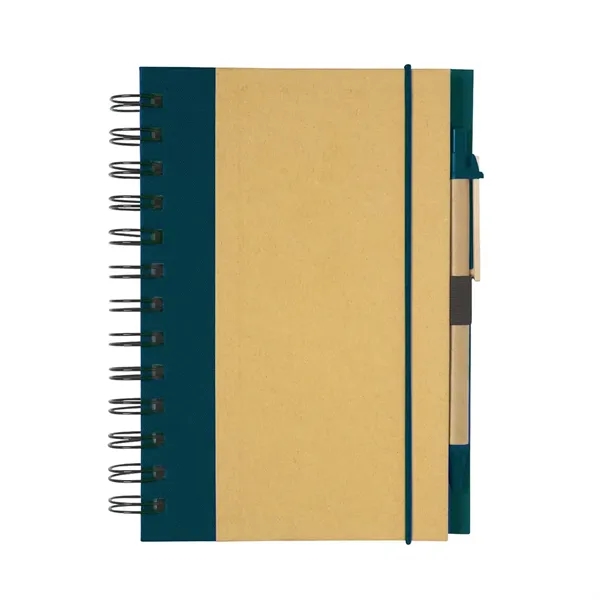 Jornikolor Eco-Inspired Hardcover Notebook & Pen - Jornikolor Eco-Inspired Hardcover Notebook & Pen - Image 3 of 11