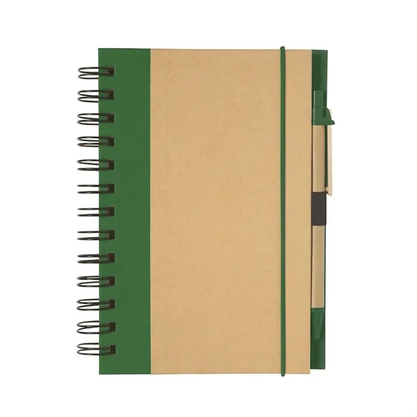 Jornikolor Eco-Inspired Hardcover Notebook & Pen - Jornikolor Eco-Inspired Hardcover Notebook & Pen - Image 5 of 11