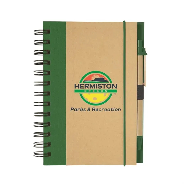 Jornikolor Eco-Inspired Hardcover Notebook & Pen - Jornikolor Eco-Inspired Hardcover Notebook & Pen - Image 6 of 11