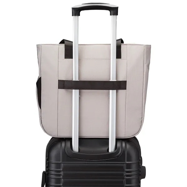 RejuVe® ROVE Recycled Heather Travel Executive Tote Bag - RejuVe® ROVE Recycled Heather Travel Executive Tote Bag - Image 4 of 10