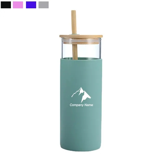 Clear Glass Water Bottle - Clear Glass Water Bottle - Image 0 of 5