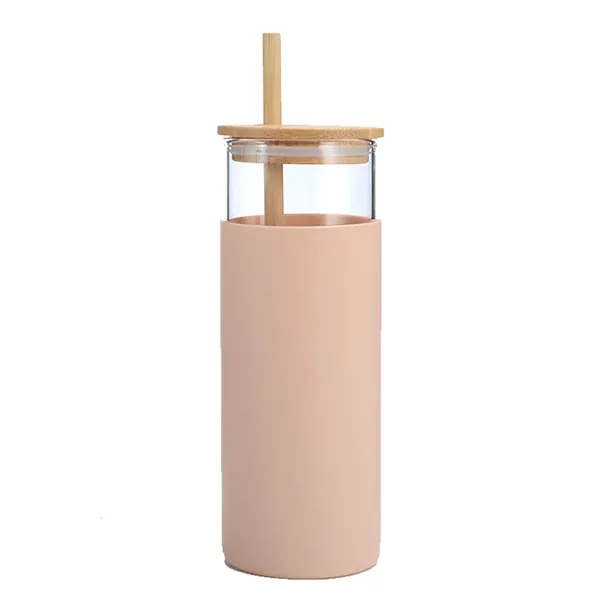 Clear Glass Water Bottle - Clear Glass Water Bottle - Image 5 of 5