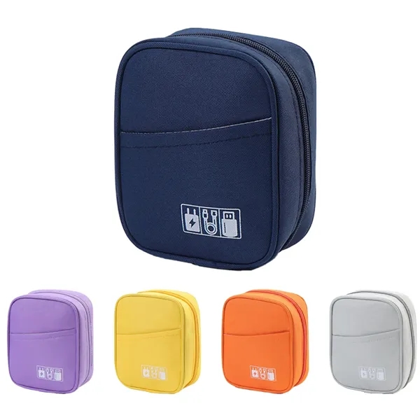 Travel Portable Data Cord Accessories Storage Bag - Travel Portable Data Cord Accessories Storage Bag - Image 0 of 4