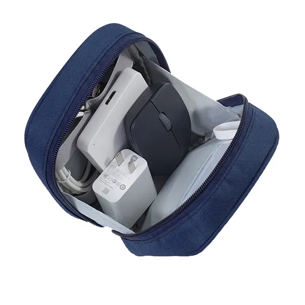 Travel Portable Data Cord Accessories Storage Bag - Travel Portable Data Cord Accessories Storage Bag - Image 3 of 4