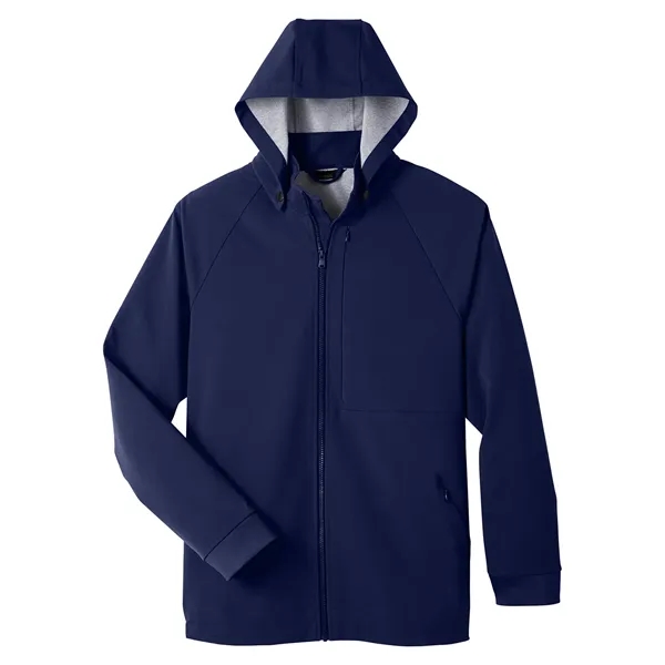 North End Men's City Hybrid Soft Shell Hooded Jacket - North End Men's City Hybrid Soft Shell Hooded Jacket - Image 19 of 19