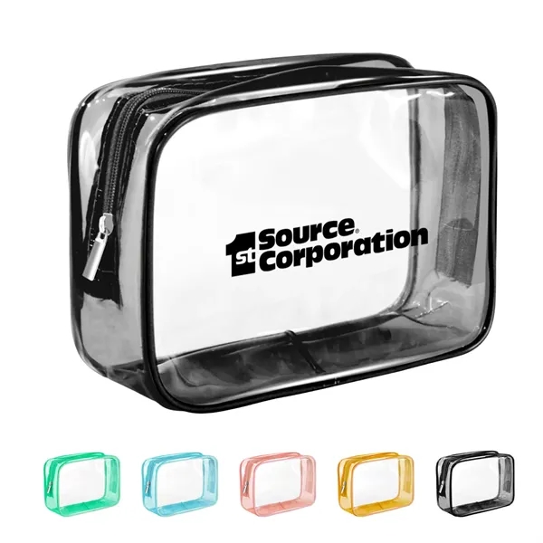 Waterproof PVC Clear Makeup Bag - Waterproof PVC Clear Makeup Bag - Image 0 of 10