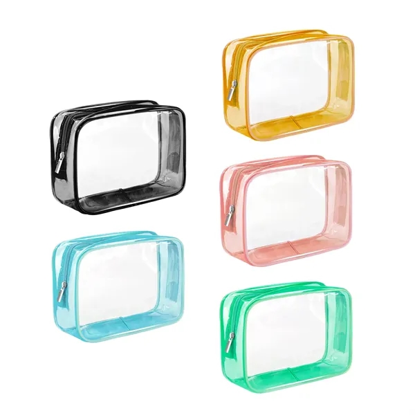 Waterproof PVC Clear Makeup Bag - Waterproof PVC Clear Makeup Bag - Image 8 of 10