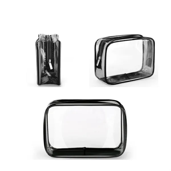 Waterproof PVC Clear Makeup Bag - Waterproof PVC Clear Makeup Bag - Image 10 of 10
