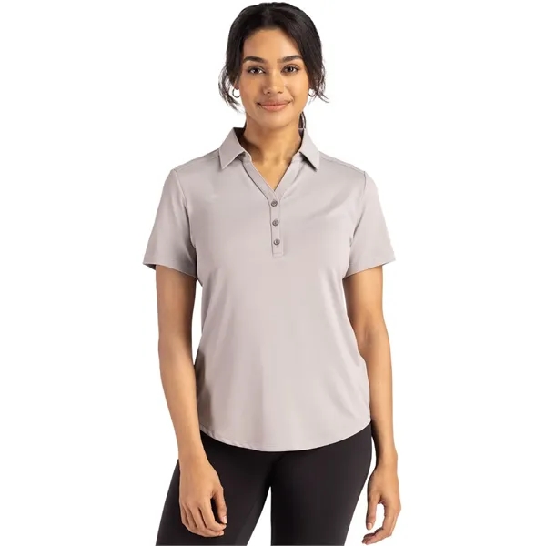 Cutter & Buck Forge Eco Stretch Recycled Womens Short Sle... - Cutter & Buck Forge Eco Stretch Recycled Womens Short Sle... - Image 23 of 29