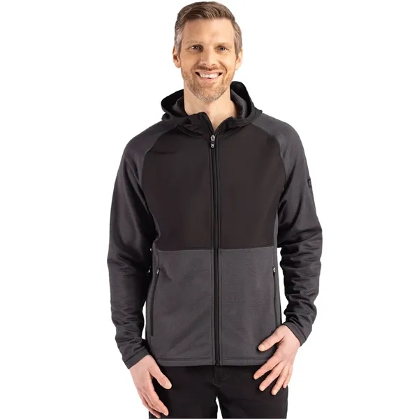 Cutter & Buck Peshastin Fleece Recycled Mens Hybrid Jacket - Cutter & Buck Peshastin Fleece Recycled Mens Hybrid Jacket - Image 0 of 21