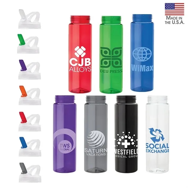 Newport 25 oz. PET Bottle with Flip Spout - Newport 25 oz. PET Bottle with Flip Spout - Image 0 of 0