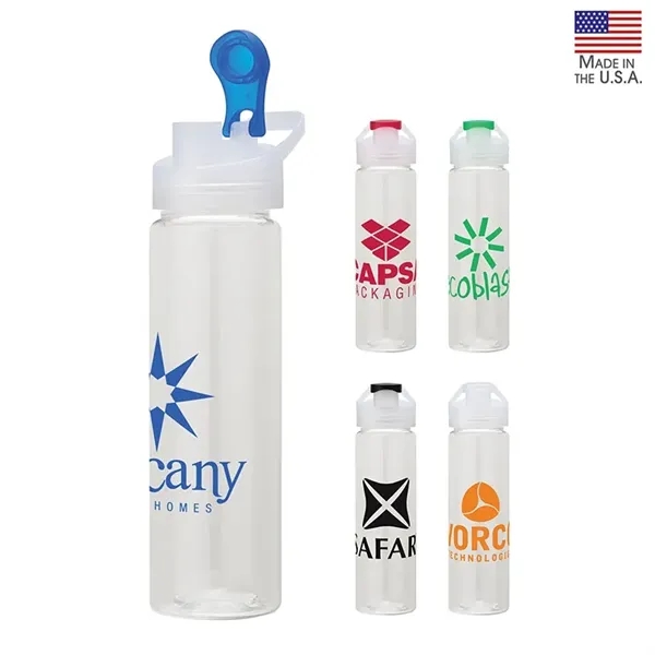 NEWPORT VII 25 oz. PET Bottle with Chug Spout - NEWPORT VII 25 oz. PET Bottle with Chug Spout - Image 0 of 5