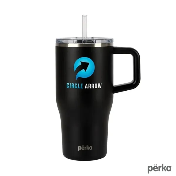 Perka® Myrton 20 oz. Double Wall, Recycled Stainless Stee... - Perka® Myrton 20 oz. Double Wall, Recycled Stainless Stee... - Image 2 of 4